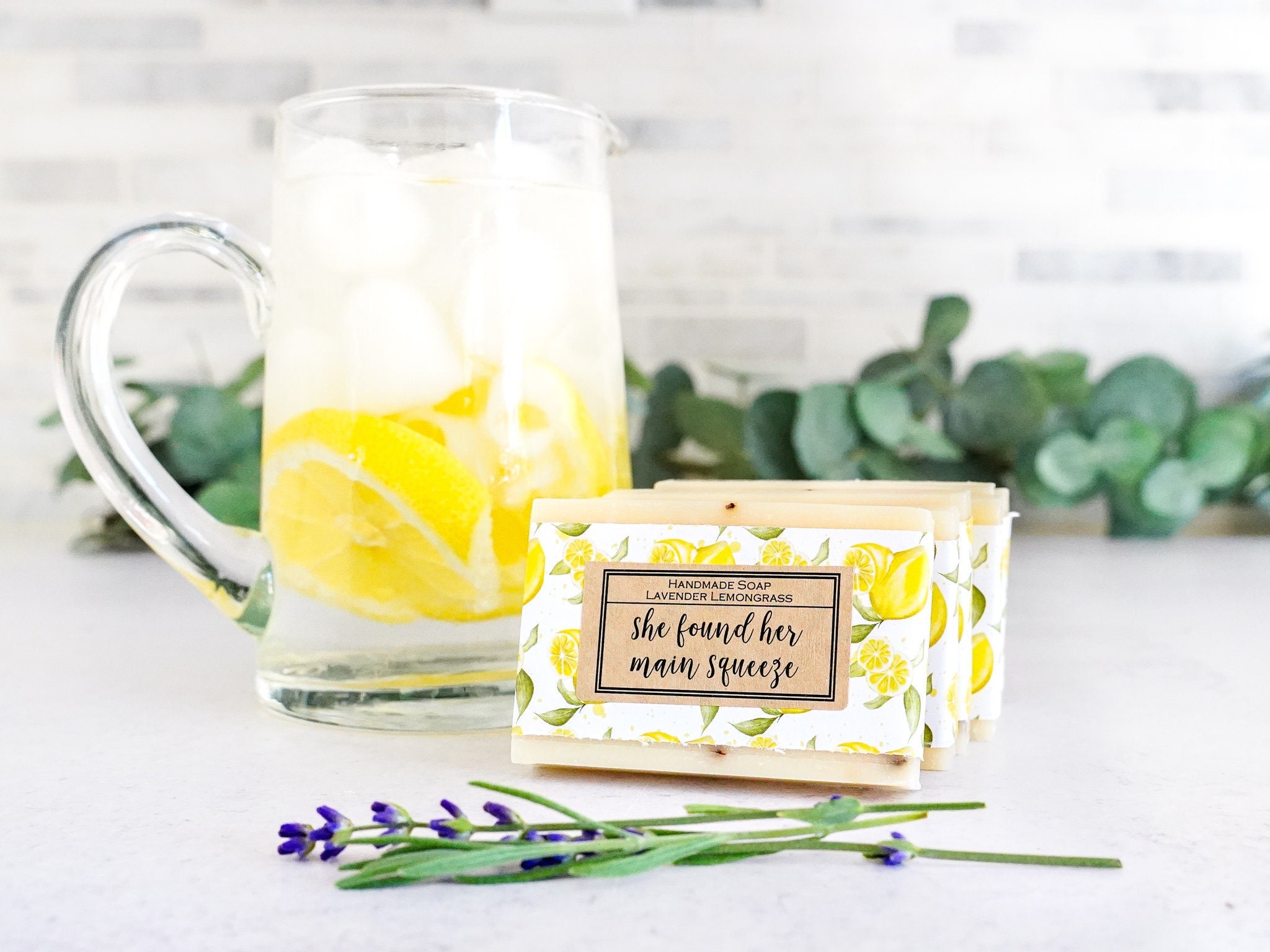 Main Squeeze Custom Bridal Shower Soap Favors Citrus Wedding Shower ...