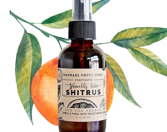 Funny Toilet Spray Gift: Gag Gift for Him/Her, Stocking Stuffer (4oz)