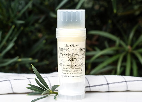 Muscle Rescue Balm | Stocking Stuffer Gift for Men Women Adults Teens | Athlete Recovery | Gifts for Him | Natural Icy Hot Balm