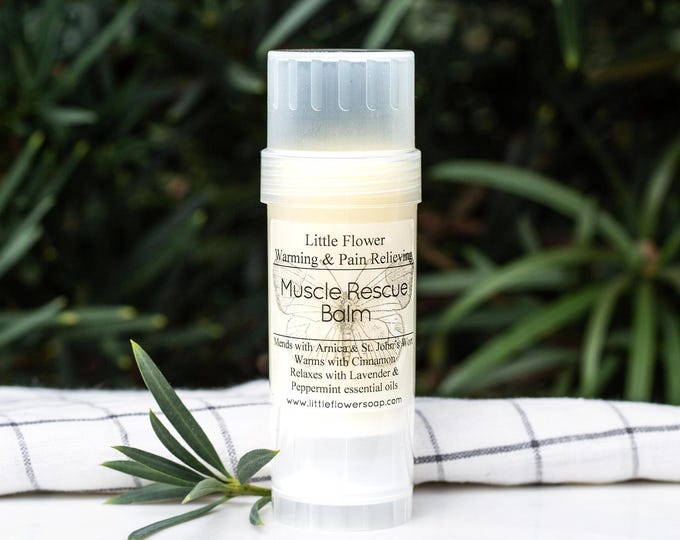 Muscle Rescue Balm | Stocking Stuffer Gift for Men Women Adults Teens | Athlete Recovery | Gifts for Him | Natural Icy Hot Balm