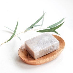 Luxurious Handmade Oatmeal Lavender Sage Soap Infused with Pure Essential Oils - Natural Skin Care
