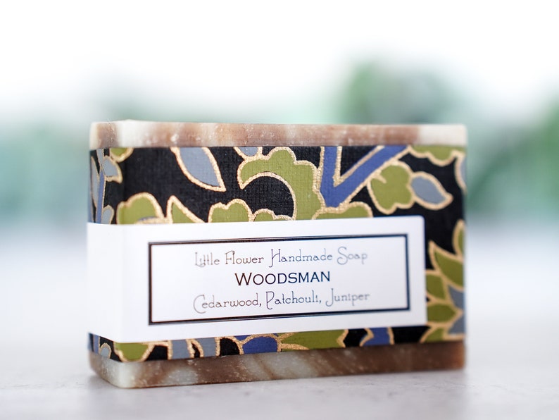 Bar Soap, Woodsman Soap, Groomsman gift, fathers day gift, boyfriend gift, gifts for men, anniversary gift, gifts for boyfriend, dad gift 3.5oz Bar