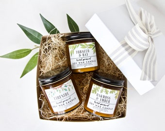Set of 3 Candles of Your Choice - Etsy