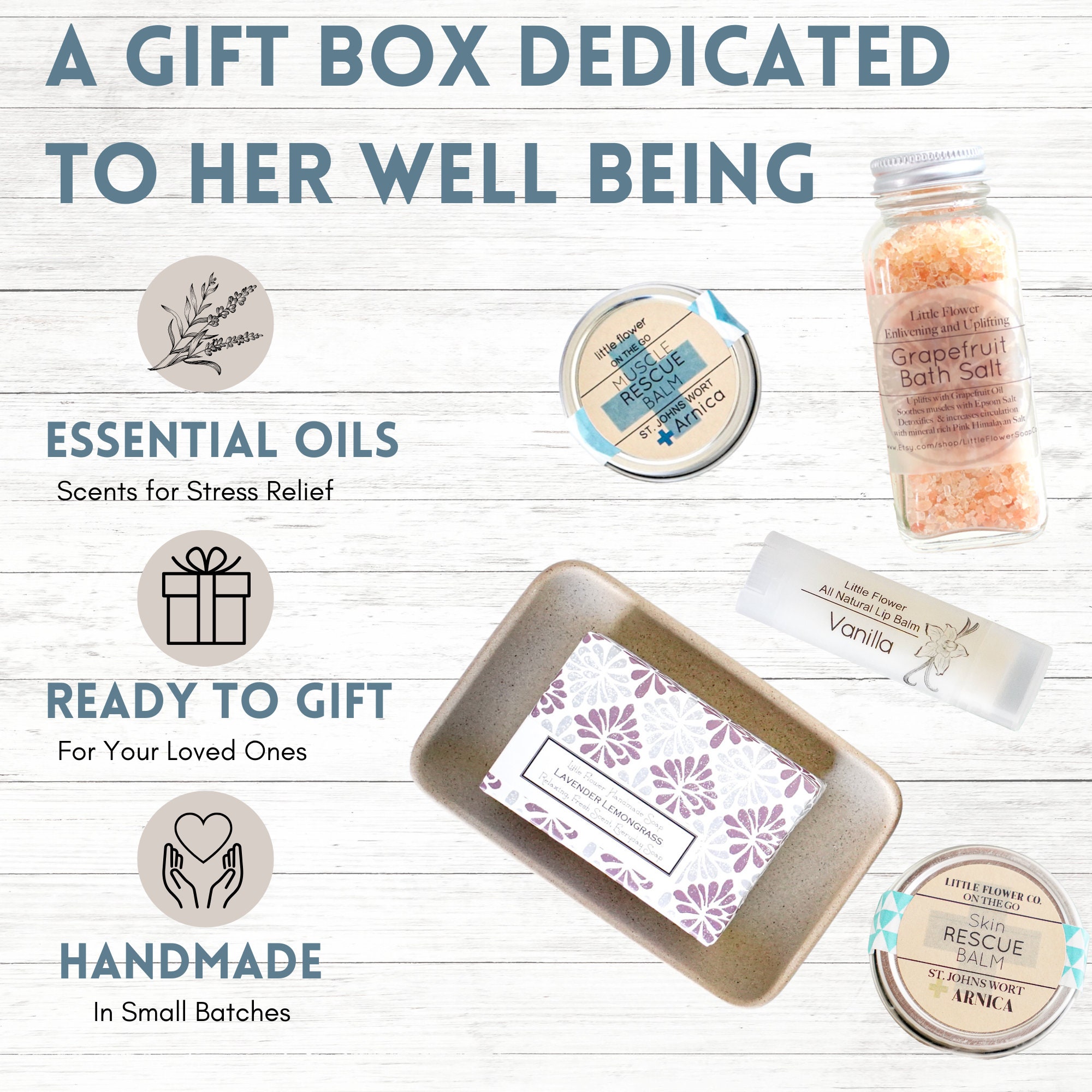 Personalizable Relaxing Home Spa Day Gifts for Her Christmas Gifts for Women  Box for Mom Womens Gift Set Wife Christmas Gift Ideas 