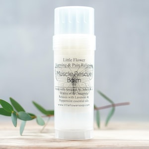 Muscle Rescue Balm - Gift idea for men, dad, athlete, runner, yoga, soccer, holiday gift
