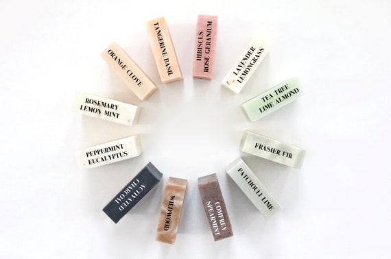 Savon Fait A La Main Set De 3 Idees Cadeaux Processus Etsy France