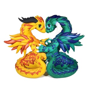 Made to order Dragon Wedding Cake Topper