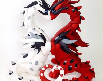 Custom Dragon Wedding Cake Topper