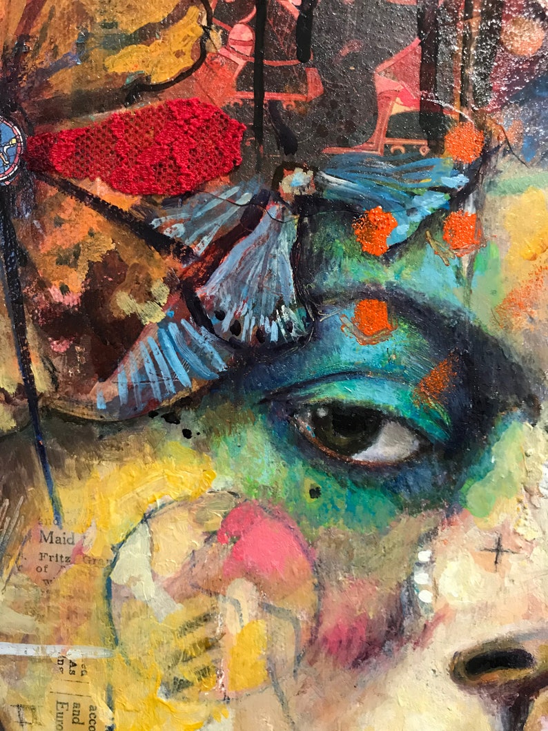 Mixed Media Canvas Print 16x20 Signed Etsy