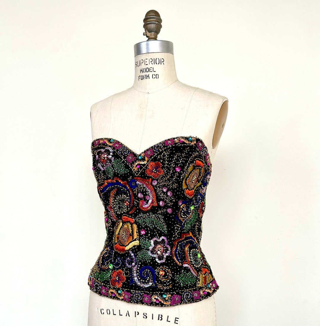 トップス Ameri vintage India embroidery bustier Amazon.com: Womens Sexy Vintage 1920s Renaissance Lace Up