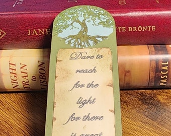 Bookmark Reach for the light! | Gifts for Readers