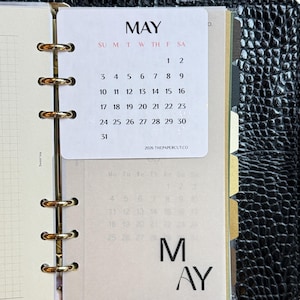Square Calendar Dashboard Inserts (Oct 2026-Oct 2027) image 5