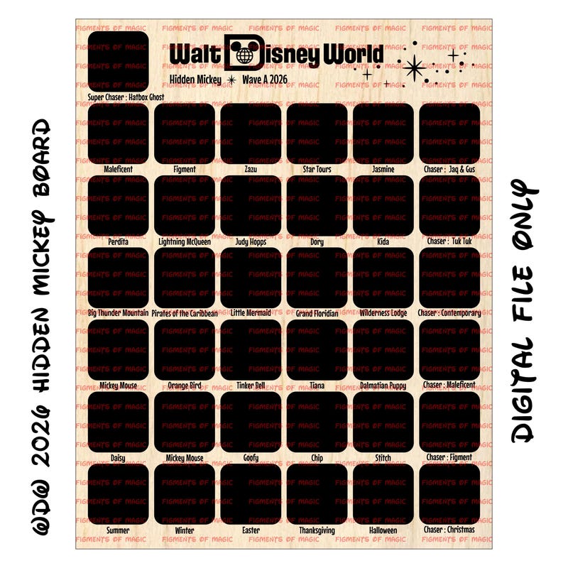 Hidden Mickey Pattern Hidden Mickey 2026 - Etsy