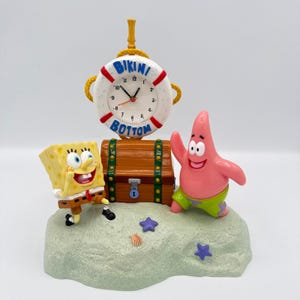 Nickelodeon SpongeBob SquarePants Alarm Clock Unisex OS Multicolor 2002 Musical