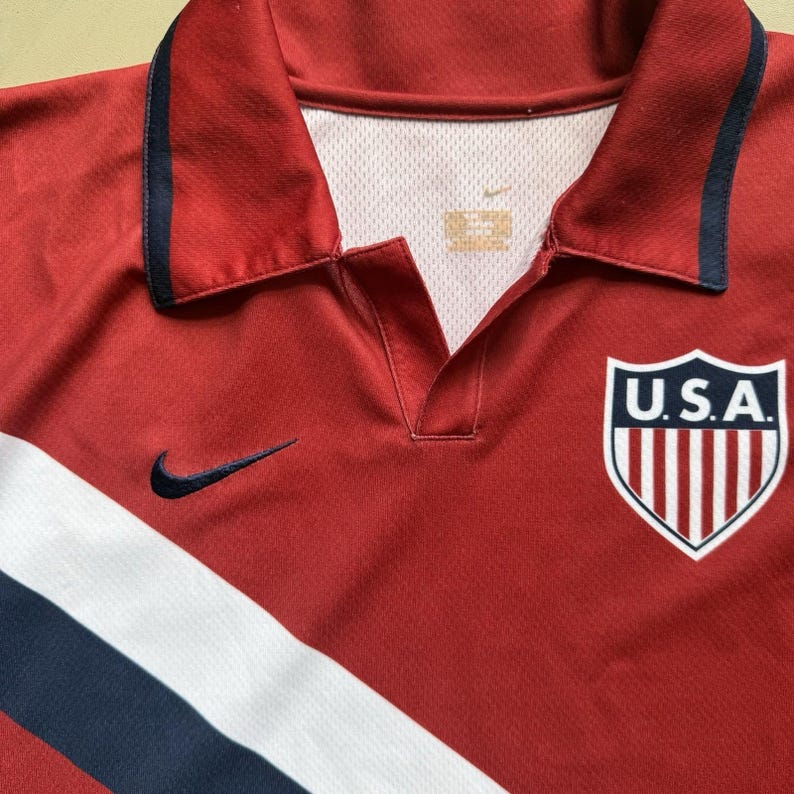Nike USA US Soccer USMNT 2006 Third Jersey Limited dtom Don't Tread On Me xl/xxl image 4