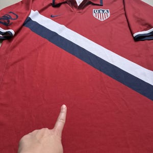 Nike USA US Soccer USMNT 2006 Third Jersey Limited dtom Don't Tread On Me xl/xxl image 2