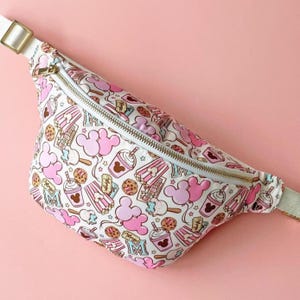 Magic Park Snacks Bum Bag | Character Fanny Pack | Theme Park Sling Crossbody