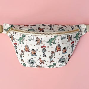 Toy Story Bumbag | Character Fanny Pack | Woody Theme Park Sling Crossbody Bag image 2