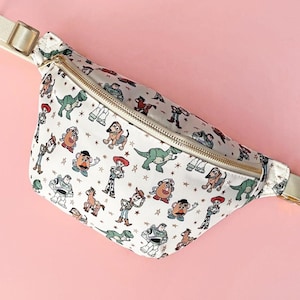 Toy Story Bumbag | Character Fanny Pack | Woody Theme Park Sling Crossbody Bag image 1