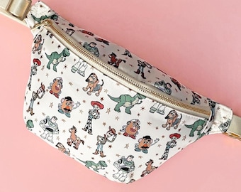 Toy Story Bumbag | Character Fanny Pack | Woody Theme Park Sling Crossbody Bag