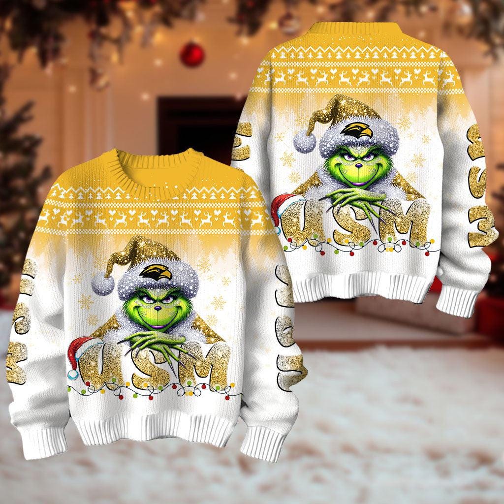 Discover Funny Character Football Sweatshirt with Southern Miss Golden Eagles College