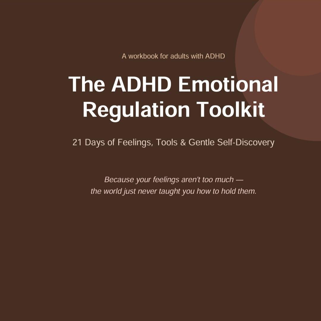 ADHD Emotional Regulation Toolkit | 21-day Printable Workbook (PDF) - Etsy