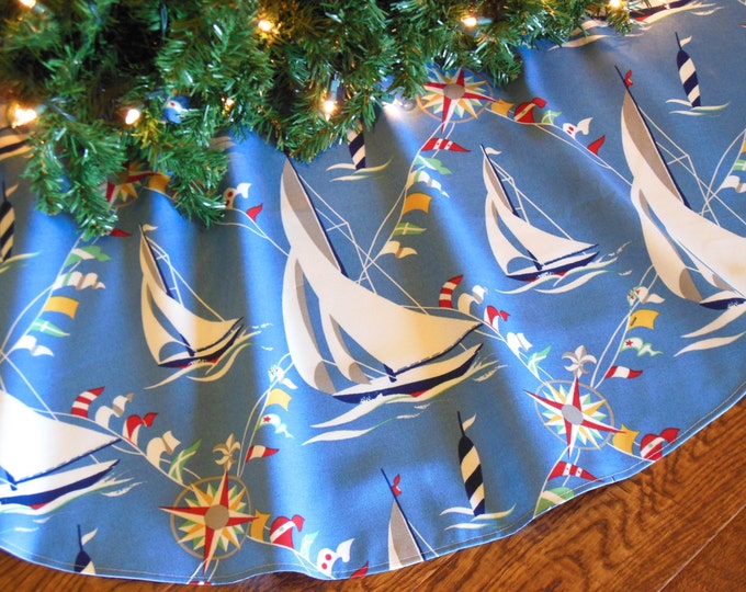 Nautical Tree Skirt 