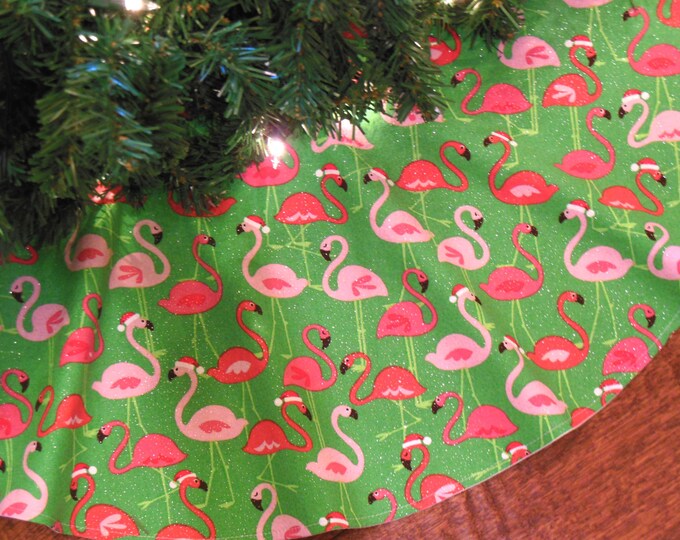 Flamingo Tree Skirt 