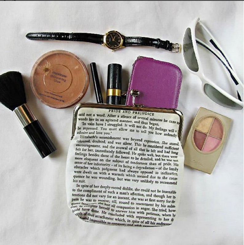 Wuthering Heights Purse Clutch Bag Quote Whatever Our Souls Etsy