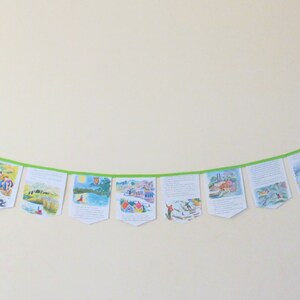 Scuffy the Tugboat Bunting Birthday Nursery Ship Boat Banner Party Baby Shower Supplies First For Kids Children Boys Girls Decor image 5