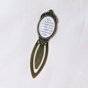 Gone With The Wind Quote Bookmark For Women You Should Be Kissed And Often By Someone Who Knows How Bookworm Gift Planner Accessories