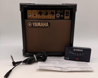 Amplificador de guitarra Yamaha GA-10 de 10 W con afinador YT-120