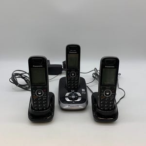Panasonic  電話セット Amazon.com : Panasonic KX-TG273SK Link2Cell Bluetooth Cordless