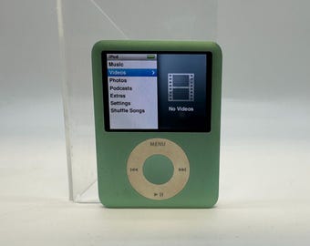Apple iPod Nano 3e generatie 8 GB groene vintage mp3-speler