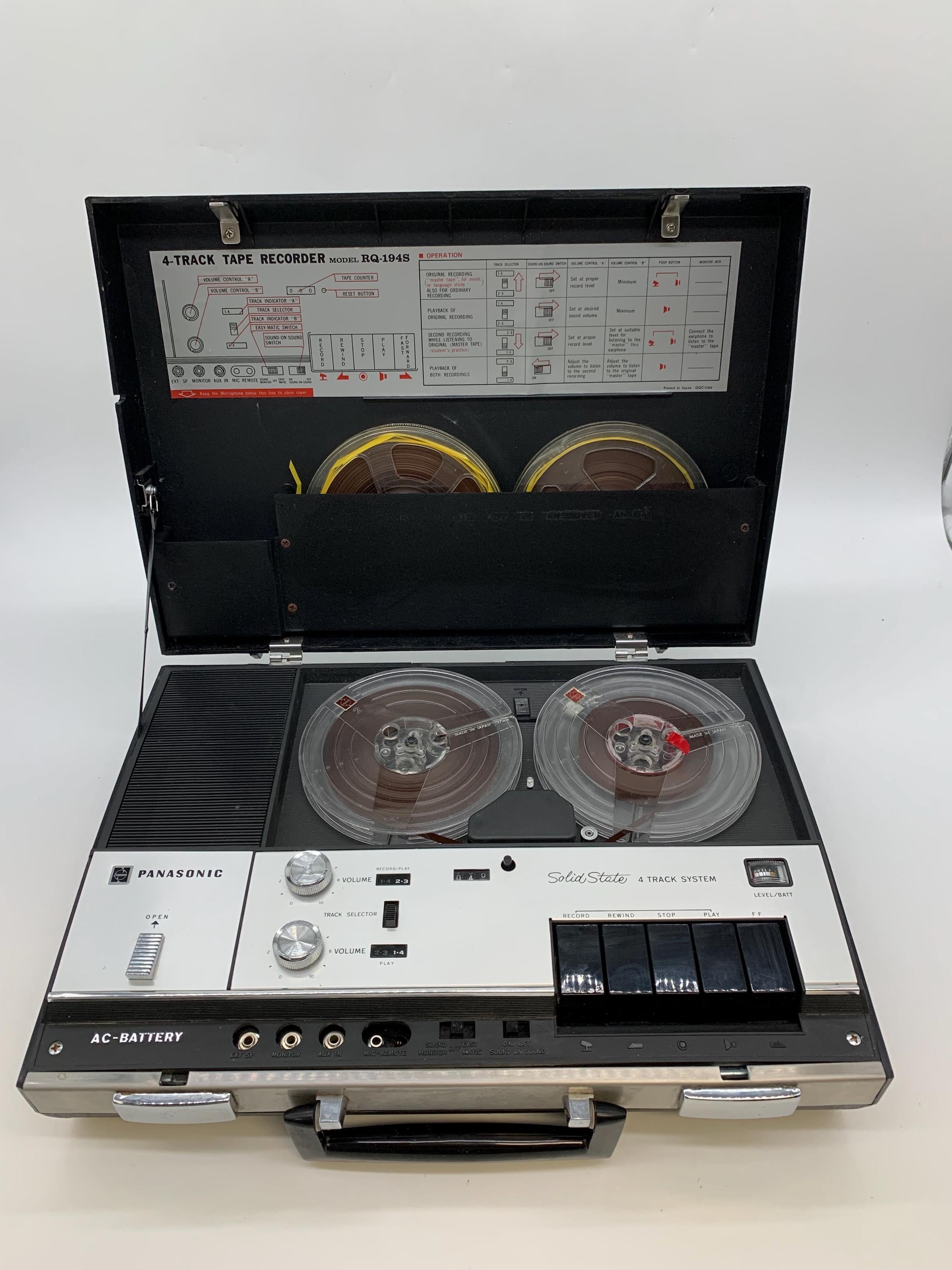 Vintage 4 track tape - Etsy 日本