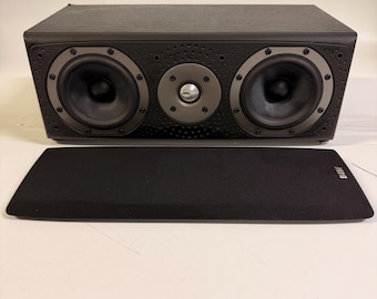 Vintage B&W LCR3 Center Speaker Made in England Home Theater Audio