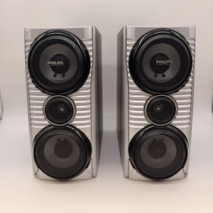 Philips スピーカー ブラック Vintage Philips Speakers - Etsy