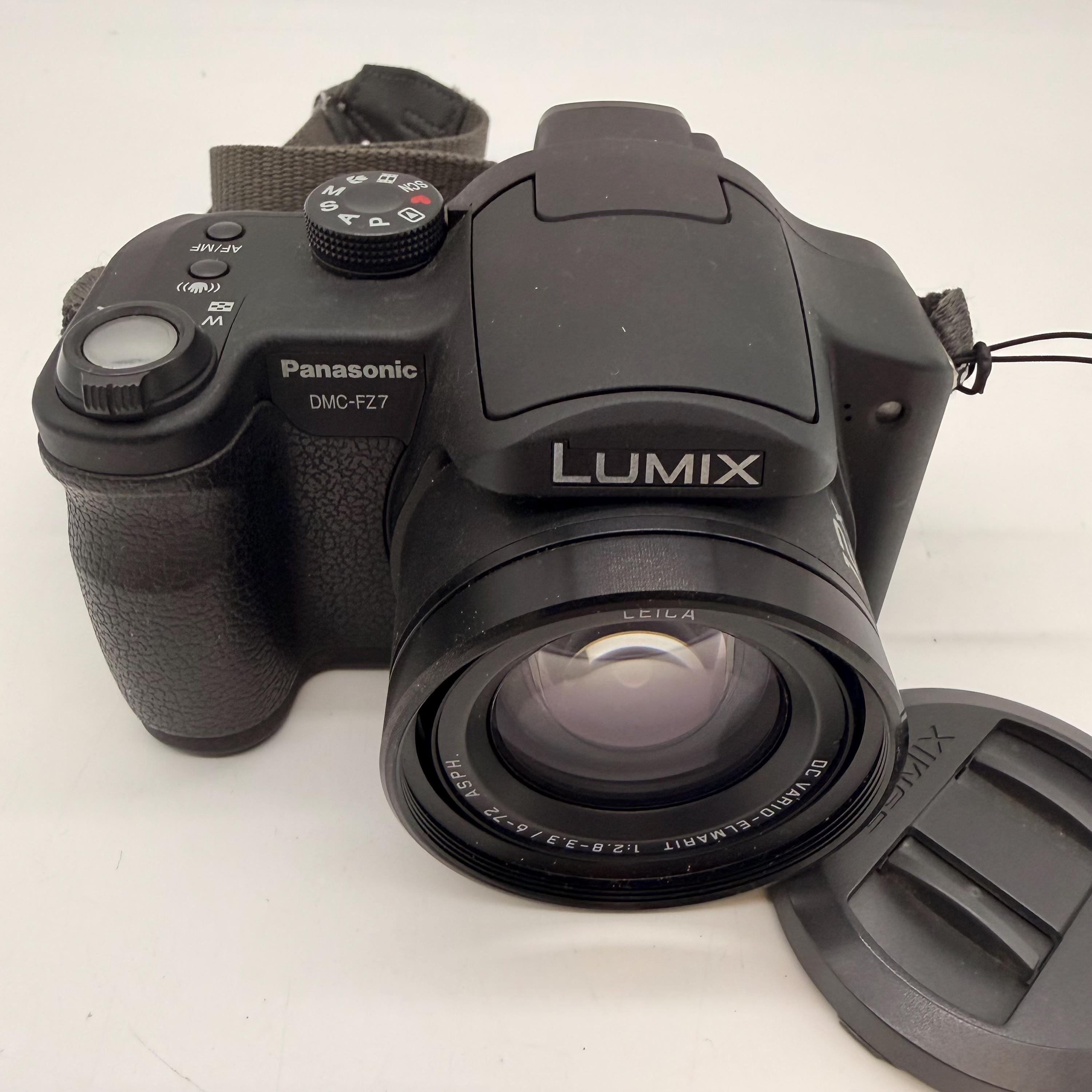 Buy Vintage 2006 Panasonic Lumix DMC-FZ7 Leica Camera 12x Zoom