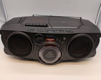 Sony CFD-510 Boombox Mega Bass Potrable Radio CD Cassette for
