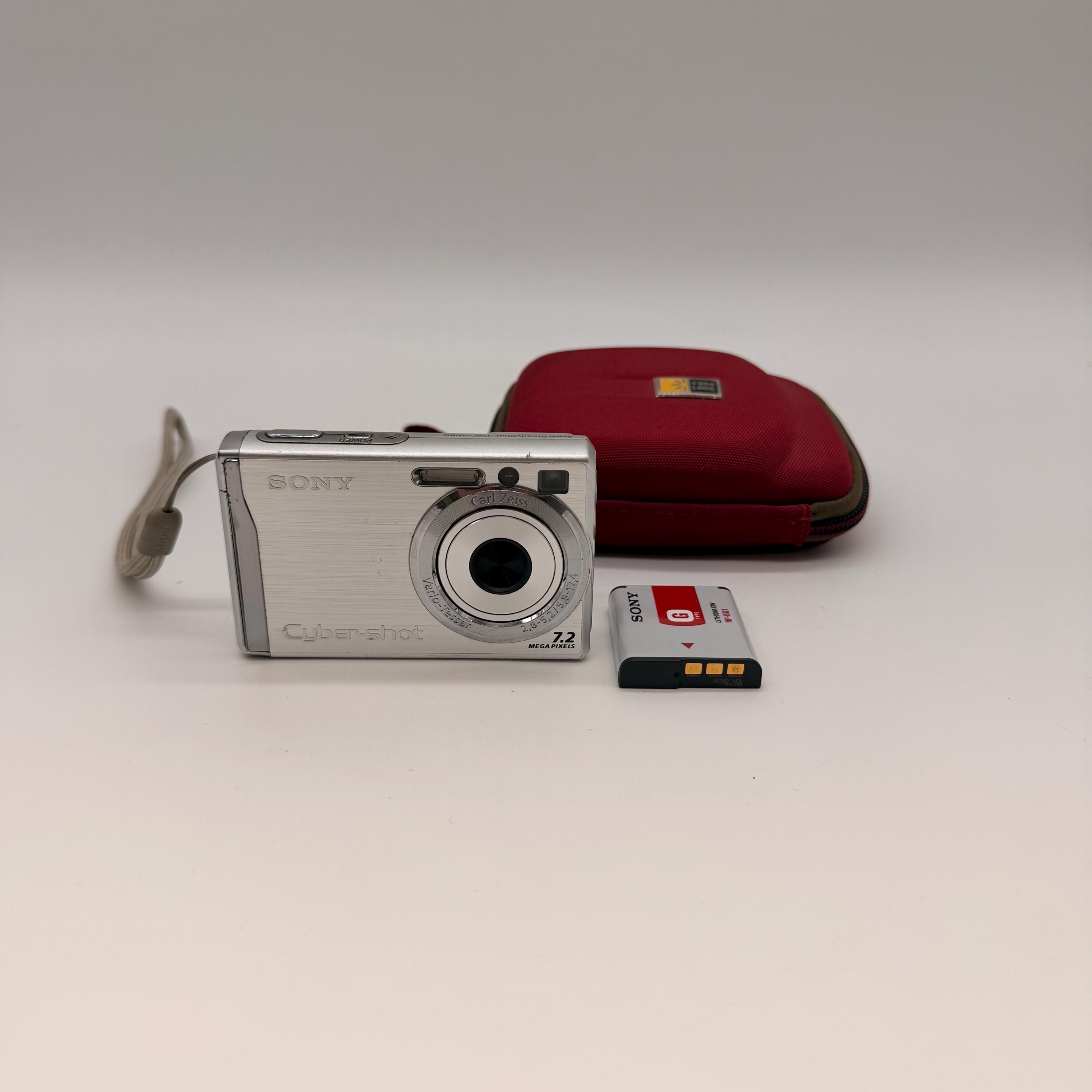 SONY CYBERSHOT DSC-W210 Digital Camera SteadyShot + Battery Charger, Tested READ EUR 79,97 - FR