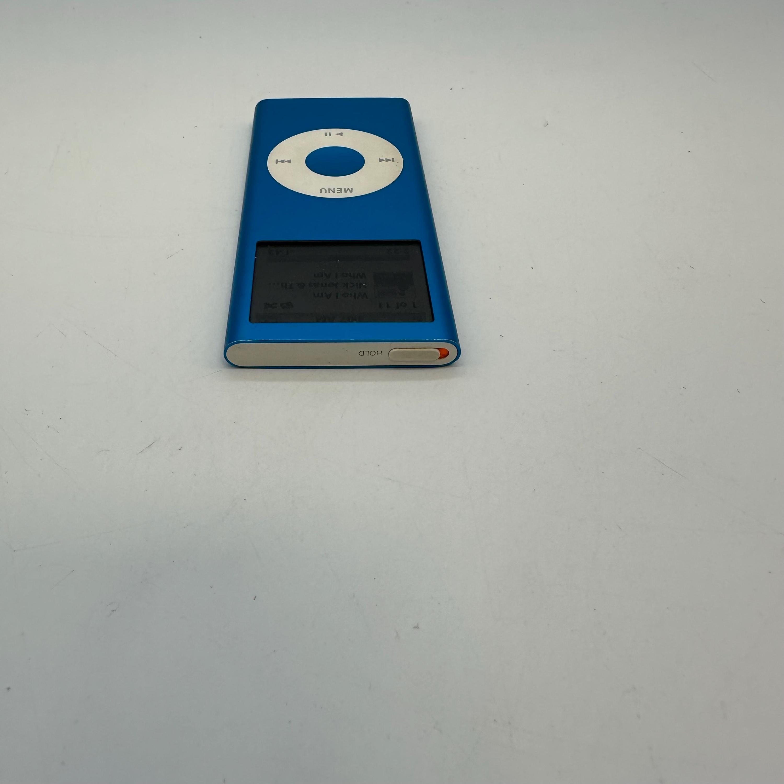 Apple Ipod Nano A1199 Blue 4GB MP3 Player W Charger - Etsy