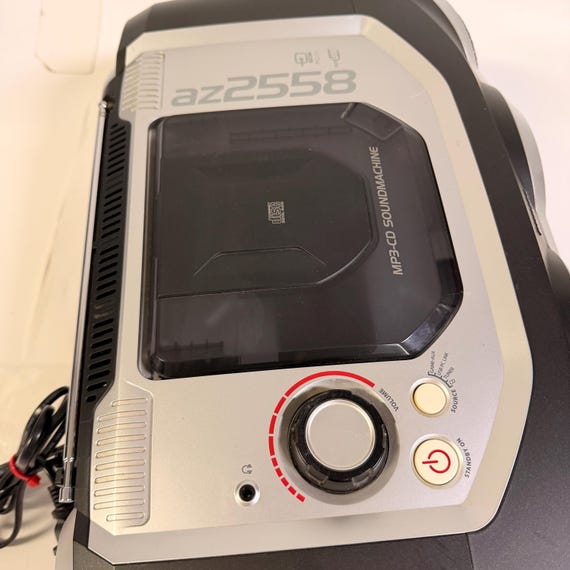 Vintage Philips AZ2558 Expanium Woox Portable CD Boombox MP3