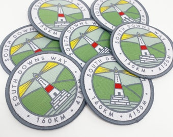 South Downs Way Woven Badge | 65mm | The Adventure Collection