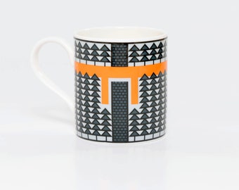 La Trouée d'Arenberg | Fine Bone China Mug | Handmade Cyclist