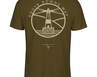 South Downs Way T-Shirt | Unisex | Handmade Cyclist