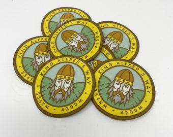 King Alfred's Way Woven Badge | 65mm | The Adventure Collection