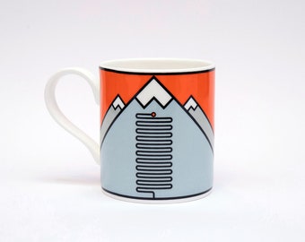 L&#39;ALPE D&#39;HUEZ | Fine Bone China Mug