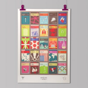 A Miscellany of Le Tour de France (1964-1988) | Cycling Art Print