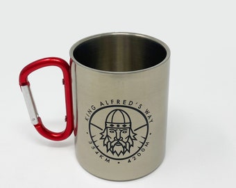 King Alfred's Way Carabiner Travel Mug | The Adventure Collection