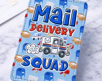 Mail Delivery Squad Personalized Badge Holder